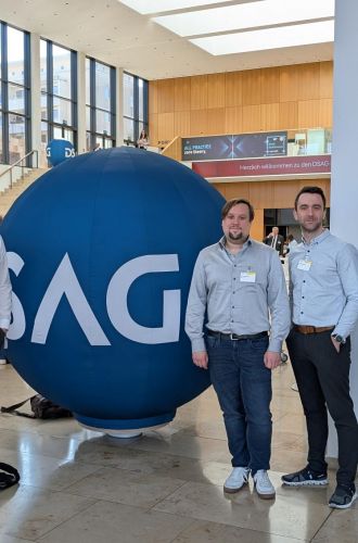Bild unserer Kollegen beim Besuch der DSAG Technologietage 2025